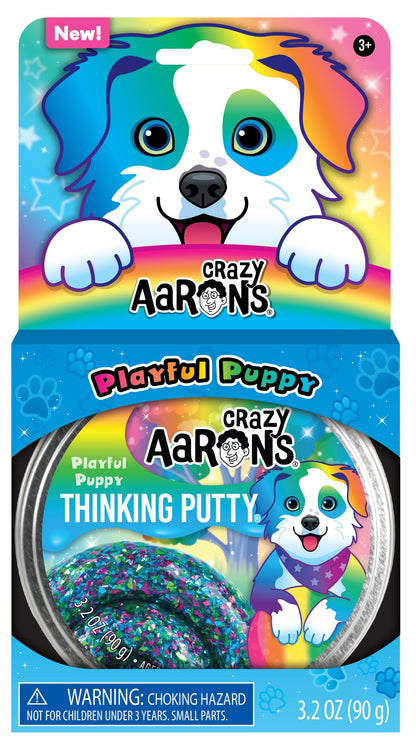 Crazy Aaron's Trendsetters Putty Pets Playful Puppy - UK Safe