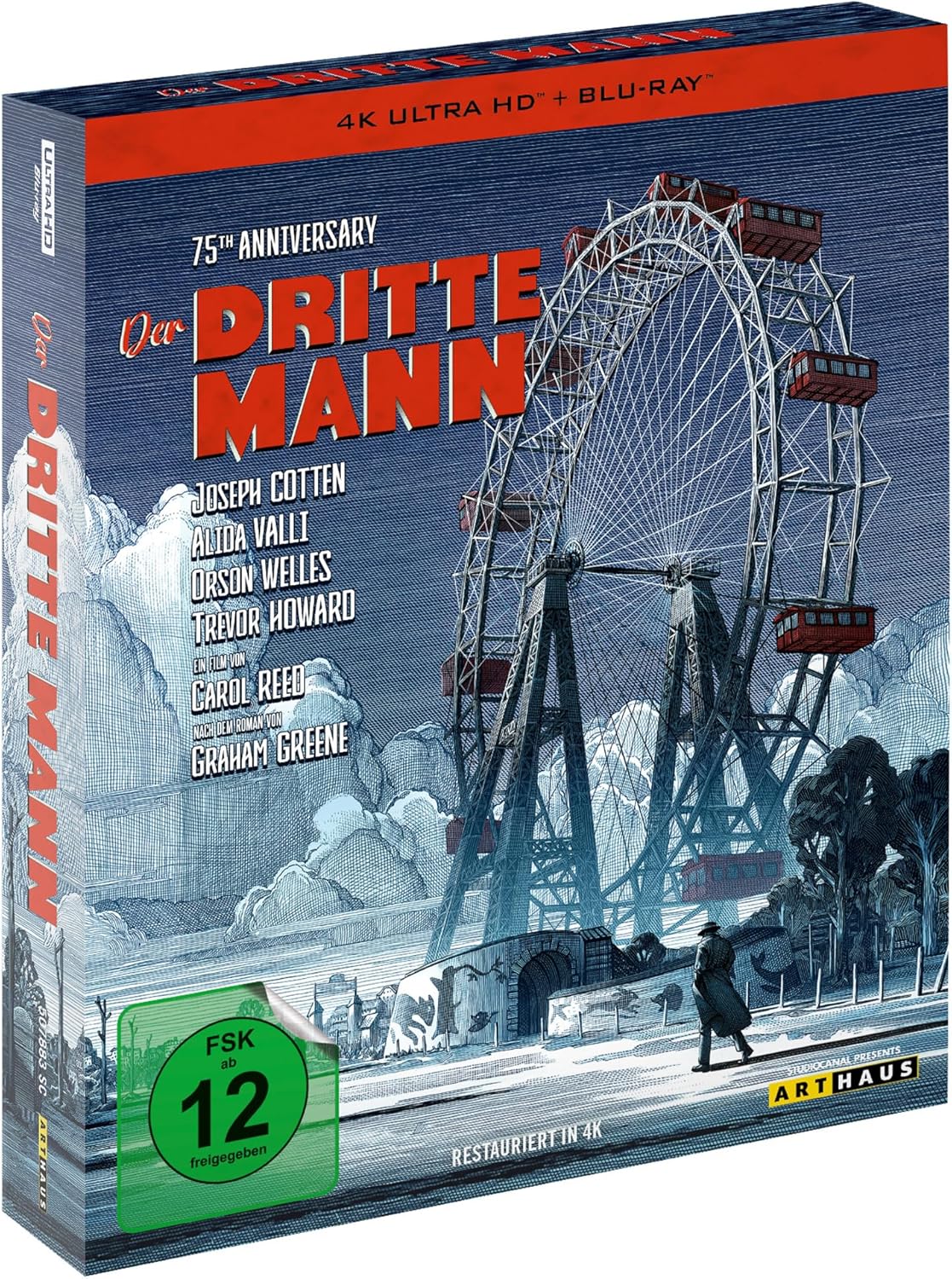 Der dritte Mann - 75th Anniversary Edition (4K-UHD + Blu-ray)