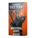 Games Workshop - Warhammer 40,000 - Kill Team: Datacards - Inquisitorial Agents (2024 Edition)
