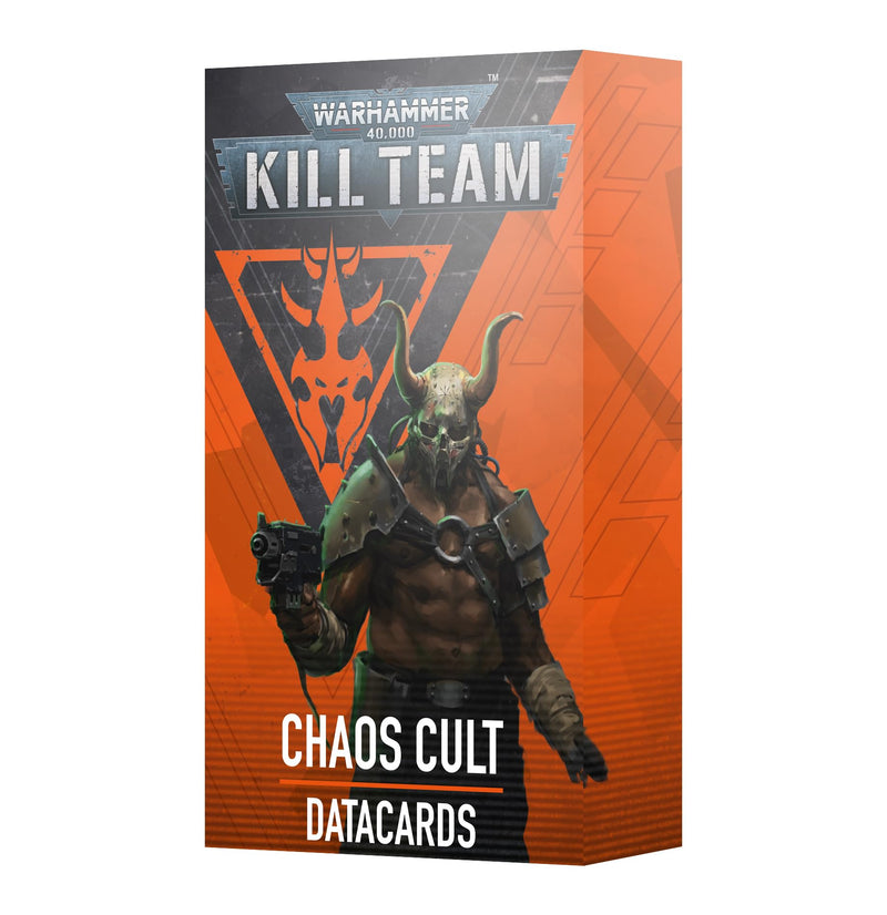 Games Workshop - Warhammer 40,000 - Kill Team: Datacards - Chaos Cult (2024 Edition)