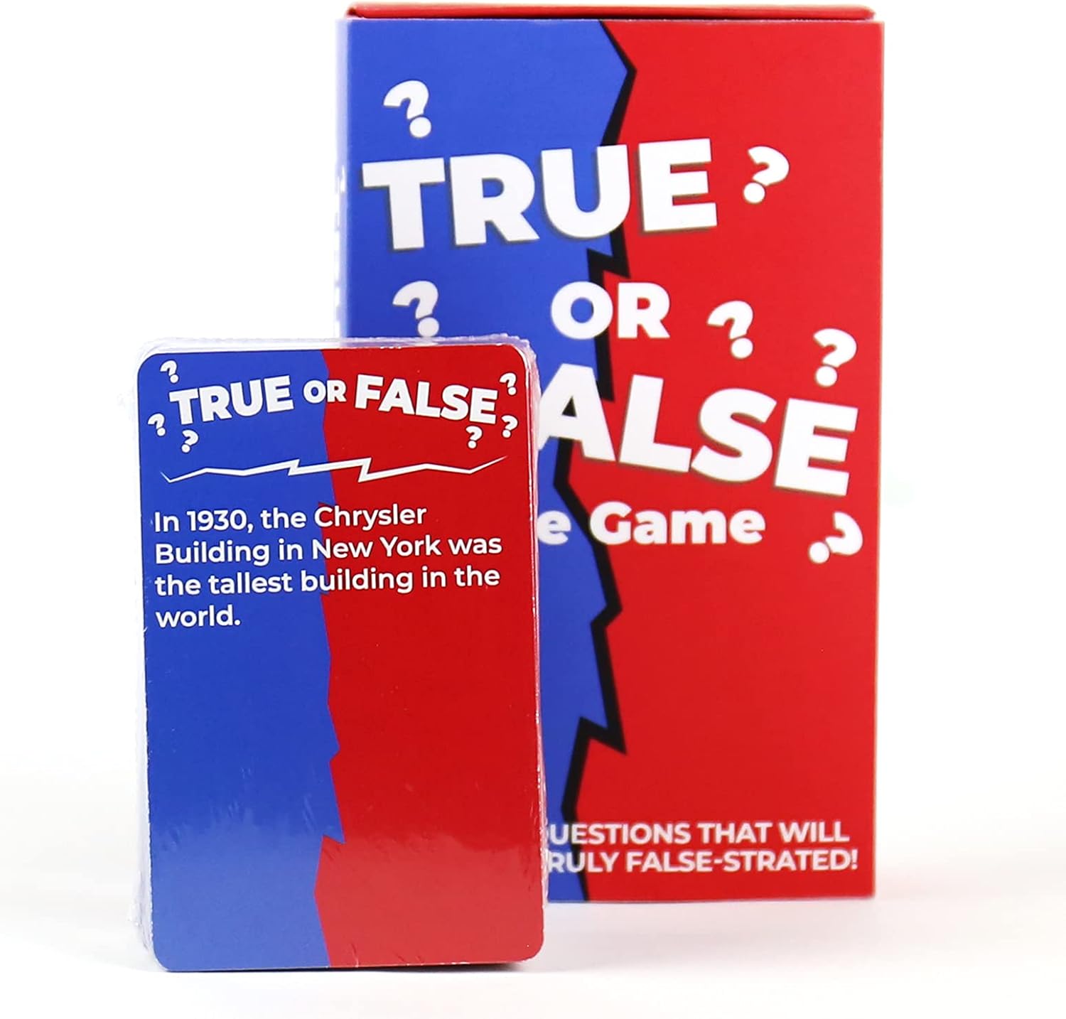 Gift Republic True Or False Trivia 100 Questions Card Game, Multicoloured, GR490115