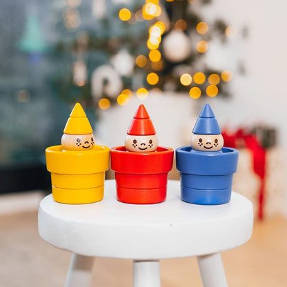 SmartGames - Gnome Sweet Gnome, Wooden Puzzle Game with 48 Challenges, Ages 3 to 7