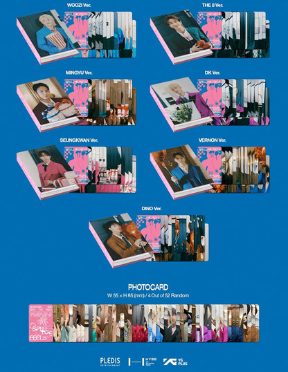 Spill The Feels - Carat Version - incl. Lyric Booklet, Hand Cover Binder + 4 Photocards