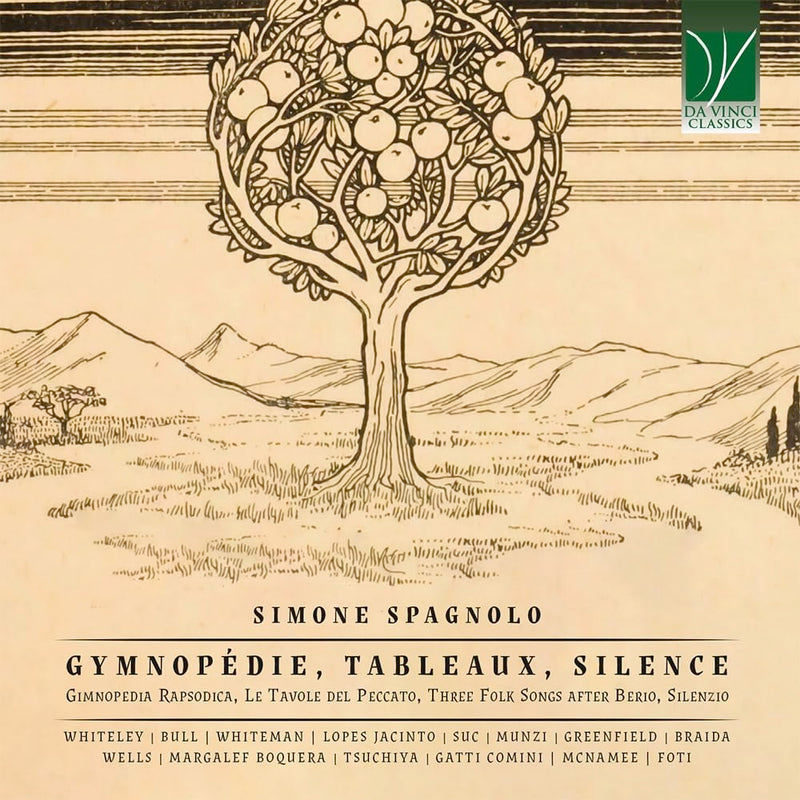 SIMONE SPAGNOLO: GYMNOPEDIE, TABLEAUX, SILENCE
