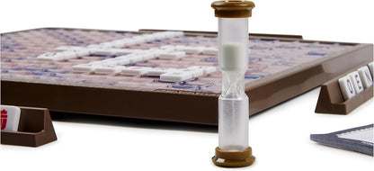 Scarabeo 60th Anniversary Premium Edition by Editrice Giochi Rotating Scrabble Board Game | Word Games | Board Games for Adults & Kids Ages 8 and up