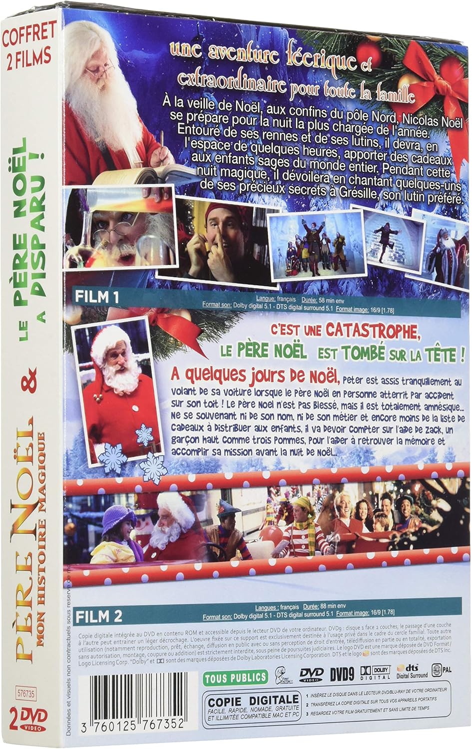 Père Noël, mon histoire magique + Le Père Noël a disparu !