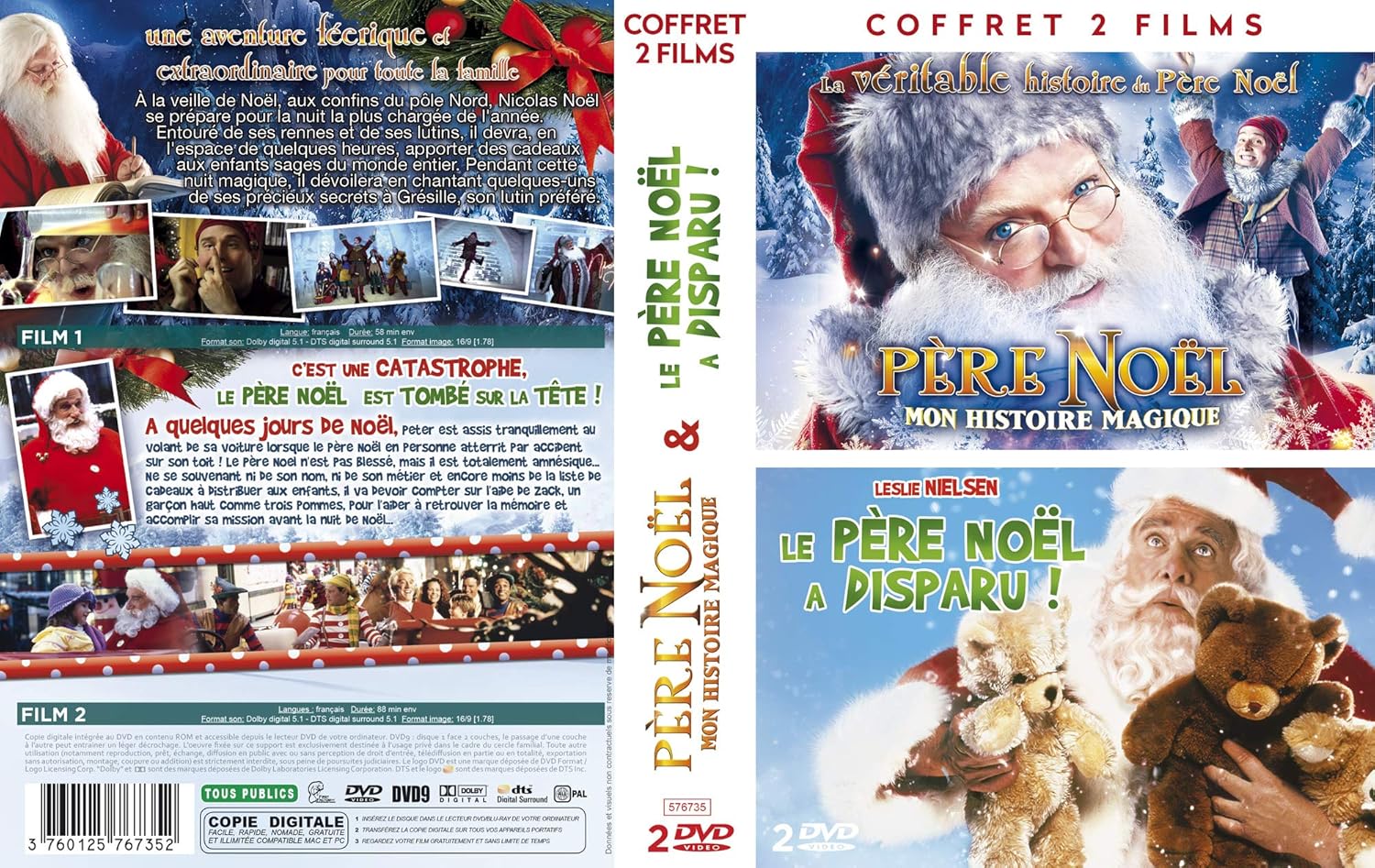 Père Noël, mon histoire magique + Le Père Noël a disparu !