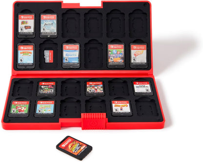 PowerA Game Card Case XL voor Nintendo Switch - Helden vs. Schurken, draagbaar, gamebewaardoos, Nintendo Switch-gamekaarten