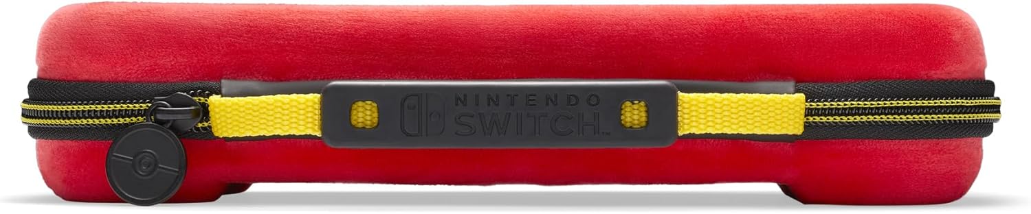 PowerA beschermhoes voor Nintendo Switch (OLED model), Nintendo Switch en Nintendo Switch Lite - Pikachu-sprong, Beschermhoes, Gamehoes, Consolehoes, Accessoires, Opslag, Officieel gelicentieerd