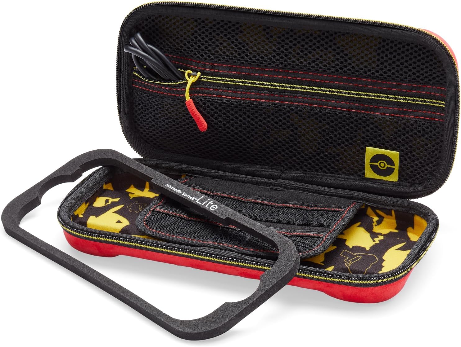 PowerA beschermhoes voor Nintendo Switch (OLED model), Nintendo Switch en Nintendo Switch Lite - Pikachu-sprong, Beschermhoes, Gamehoes, Consolehoes, Accessoires, Opslag, Officieel gelicentieerd