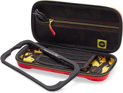 PowerA beschermhoes voor Nintendo Switch (OLED model), Nintendo Switch en Nintendo Switch Lite - Pikachu-sprong, Beschermhoes, Gamehoes, Consolehoes, Accessoires, Opslag, Officieel gelicentieerd