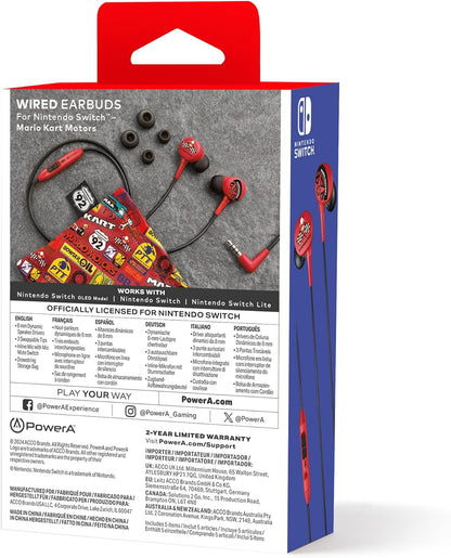 Wired Earbuds for Nintendo Switch