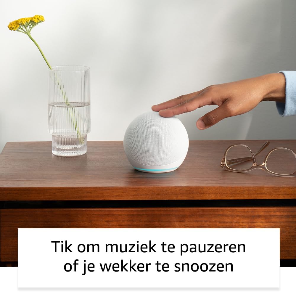 Amazon - Echo Dot (5Th Gen) Smart Speaker With Alexa - White