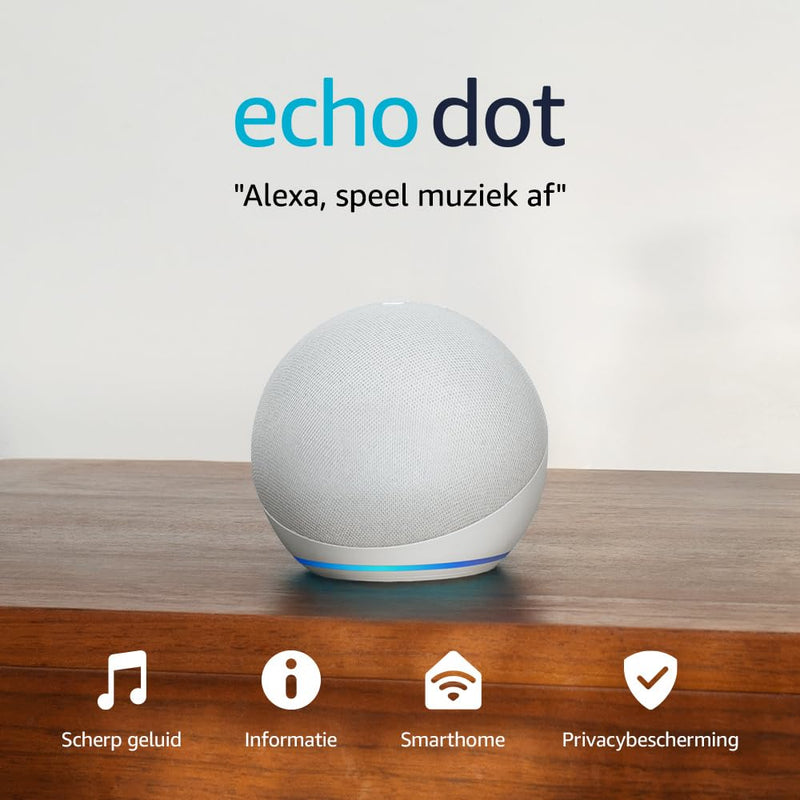 Amazon - Echo Dot (5Th Gen) Smart Speaker With Alexa - White