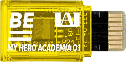 Bandai My Hero Academia Vital Bracelet BE Memory Card | Memory Card Compatible With Vital Bracelet BE Digital Watch | Raise 25 Characters From The My Hero Academia Anime And Manga | Great Anime Gift