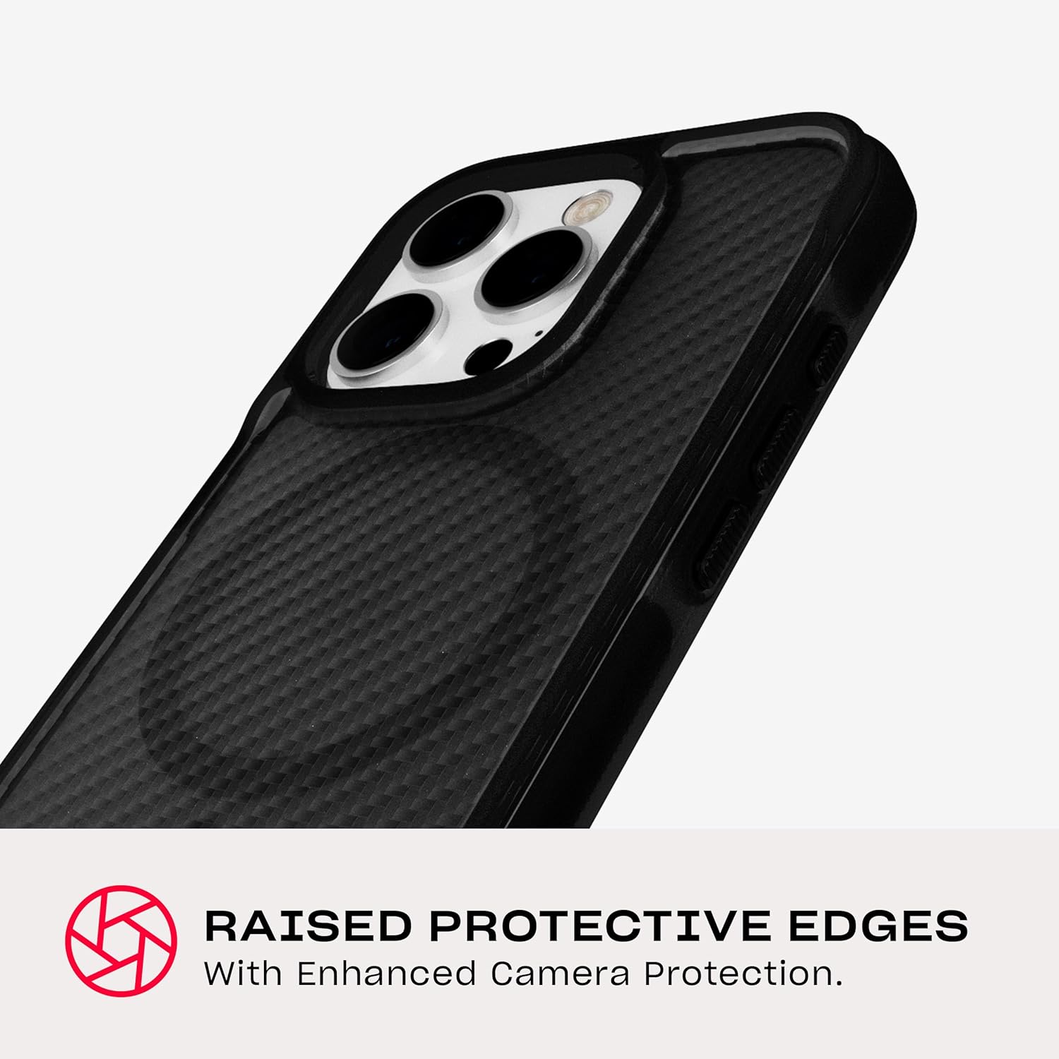 Tech21 EvoArmor voor iPhone 16 Pro Compatibel met MagSafe - Impact Protection Case 21x Militaire Standaard Getest in Zwart