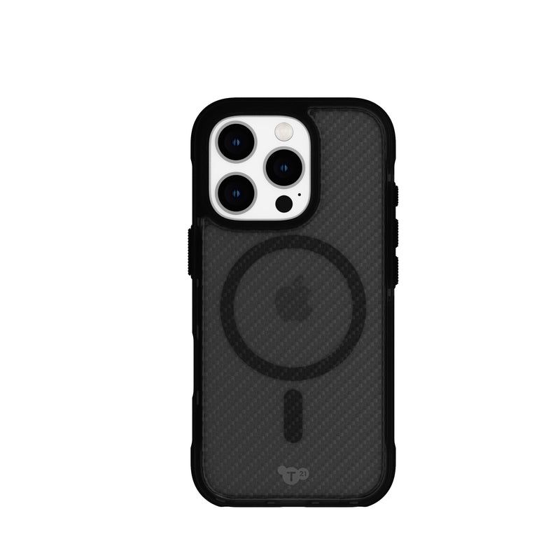Tech21 EvoArmor voor iPhone 16 Pro Compatibel met MagSafe - Impact Protection Case 21x Militaire Standaard Getest in Zwart