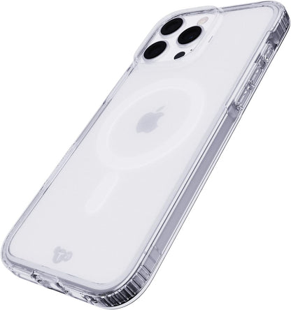 Tech21 EvoClear for iPhone 16 Pro Max Compatible with MagSafe - Impact Protection Case - in Clear