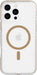 Tech21 EvoCrystal voor iPhone 16 Pro Max Compatibel met MagSafe - Impact Protection Case 15x Militaire Standaard Getest - in Goud