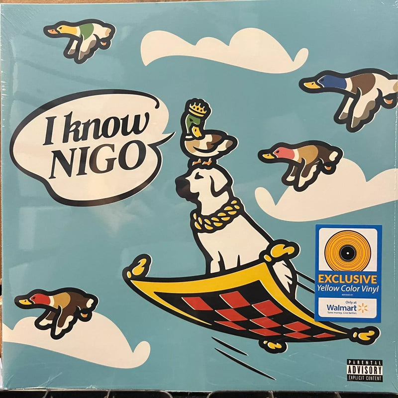 NIGO - I Know NIGO! (LP) (Yellow) (LP) (LP, Album, 180g, Transparent Yellow Vinyl) (LP, Album, 180g, Transparent Yellow