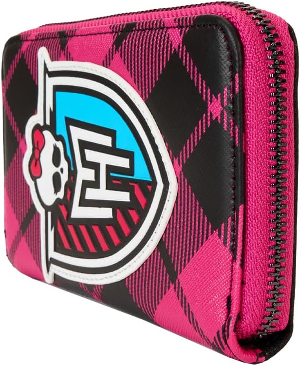 Loungefly Monster High Logo Zip Around Wallet, Multicolor, Zip Around Wallet