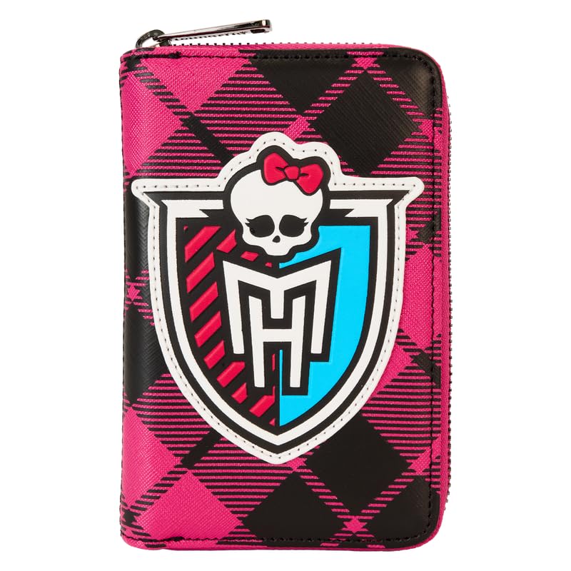 Loungefly Monster High Logo Zip Around Wallet, Multicolor, Zip Around Wallet