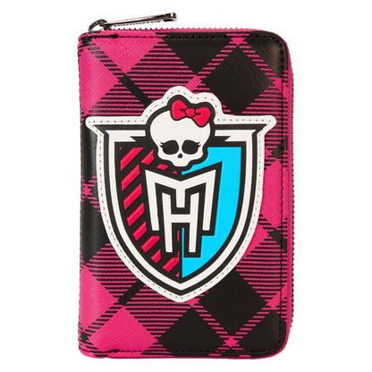 Loungefly Monster High Logo Zip Around Wallet, Multicolor, Zip Around Wallet