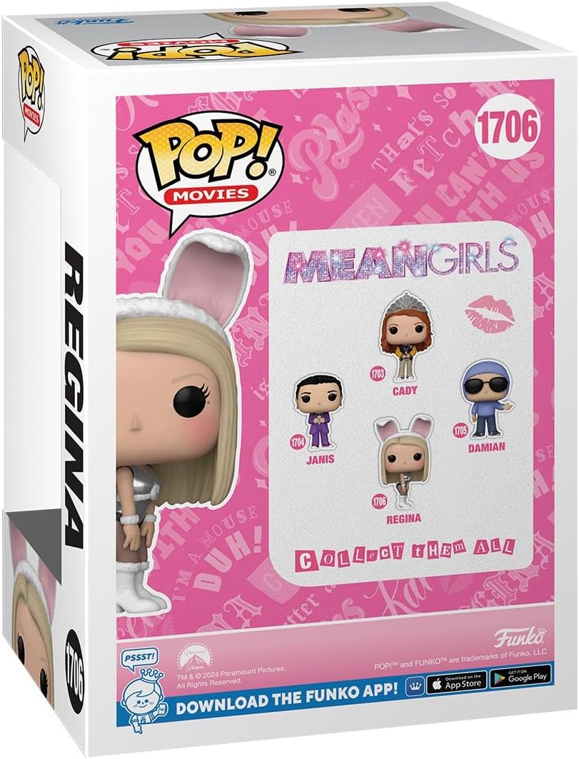 Funko Pop! Movies: Mean Girls - Regina George - Keychain - Neuartiger Schlüsselanhänger - Vinyl-Minifigur Zum Sammeln - Strumpffüller - Geschenkidee - Offizielle Handelswaren - Movies Fans