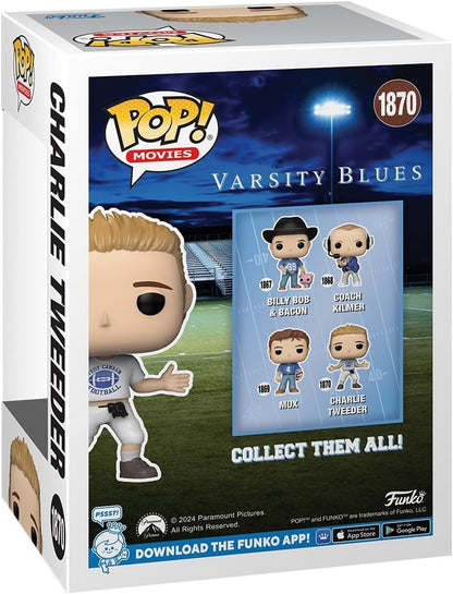 Funko Pop! Movies: Varsity Blues - Tweeder - Keychain - Neuartiger Schlüsselanhänger - Vinyl-Minifigur Zum Sammeln - Strumpffüller - Geschenkidee - Offizielle Handelswaren - Movies Fans - Minifigur