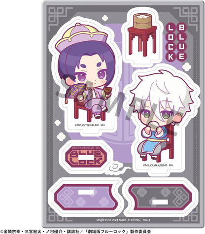 Megahouse - Blue Lock: Episode Nagi - Acrylic Stands Buddycolle - Seishiro Nagi & Reo Mikage Yumcha (ver. A