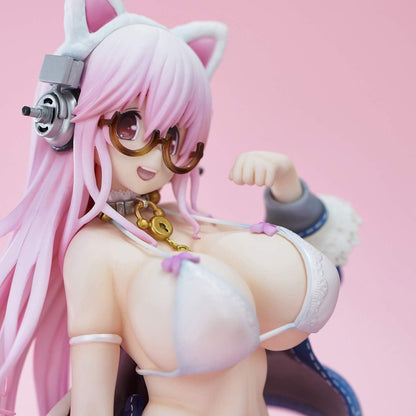 Super Sonico White Cat Ver. Resale 24, Non-scale, PVC & ABS, Pre-painted Complete Figure