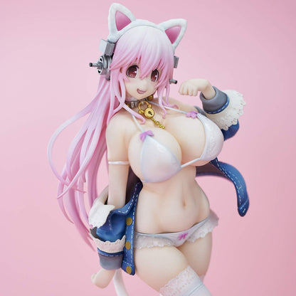 Super Sonico White Cat Ver. Resale 24, Non-scale, PVC & ABS, Pre-painted Complete Figure