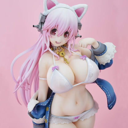 Super Sonico White Cat Ver. Resale 24, Non-scale, PVC & ABS, Pre-painted Complete Figure