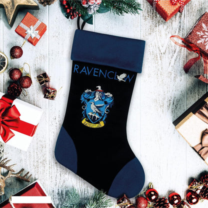 Cinereplicas Harry Potter - Weihnachtsstrumpf - Offizielle Lizenz (Ravenclaw
