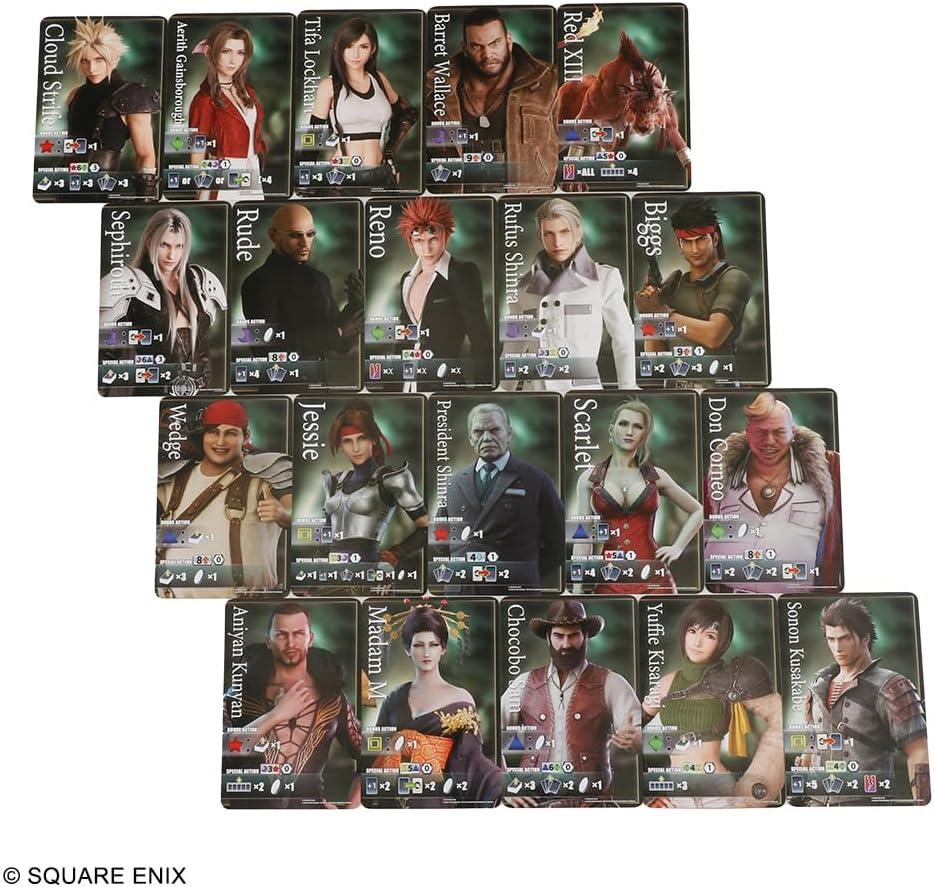 Final Fantasy VII Remake Board Game Materia Hunter