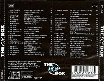 The Pop Box feat JohnTravolta, Paul Young, Cher, u.a (Doppel CD).