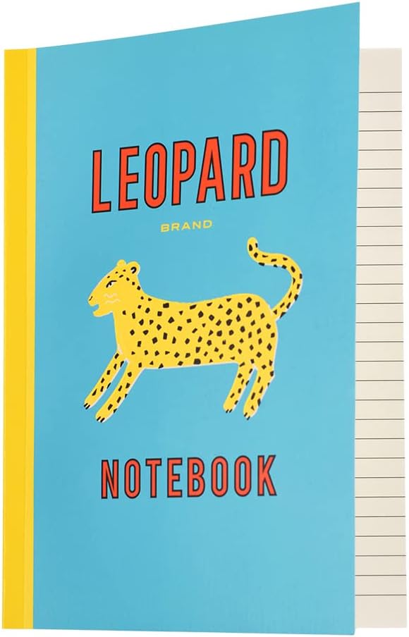 Leopard A5 Lined Notebook