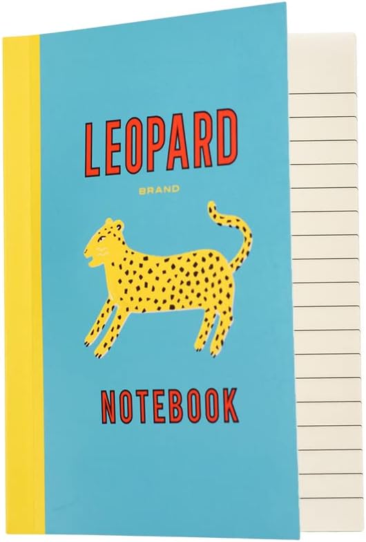 Leopard A6 Lined Notebook