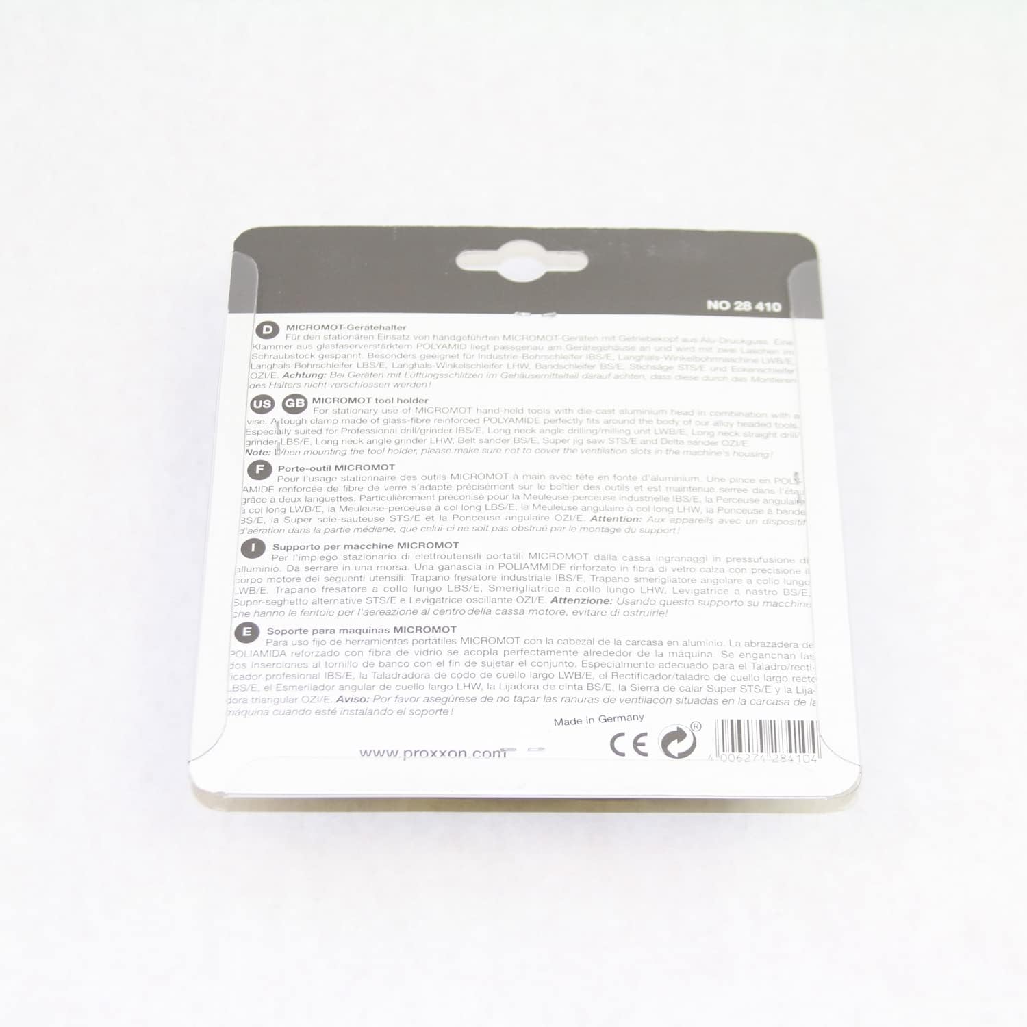 PROXXON 2228410 - Soporte abrazadera micromot