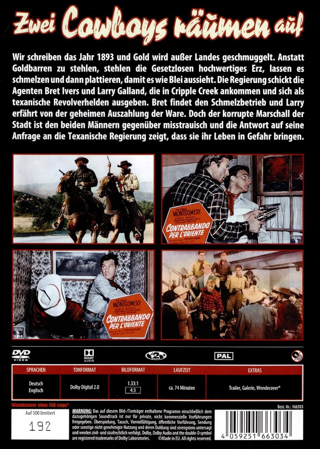 Zwei Cowboys Räumen auf