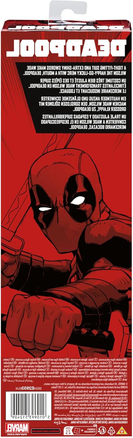 Marvel Deadpool Action Figure with Accessory
