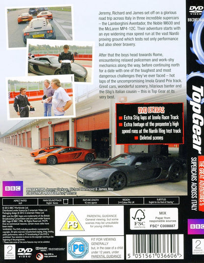 Top Gear: The Great Adventures 5 - Supercars Across Italy