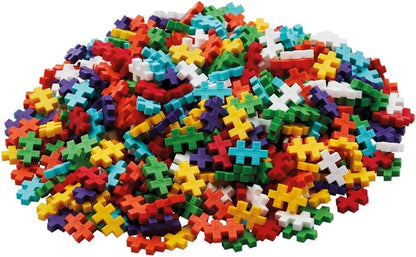 Plus-Plus 3976 Geniales Konstruktionsspielzeug, Regenbogen, Kreativ-Bausteine, Bausteineset für Kinder, 600 Teile
