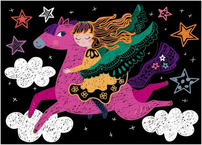 Avenir Mini Scratch Boek - Prinses