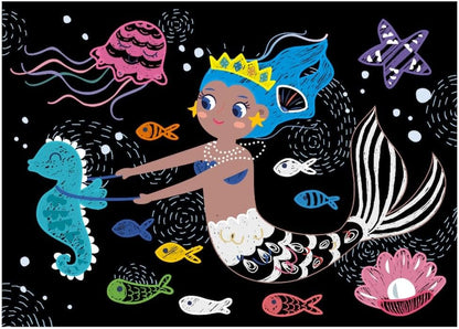 Avenir Mini Scratch Boek - Prinses
