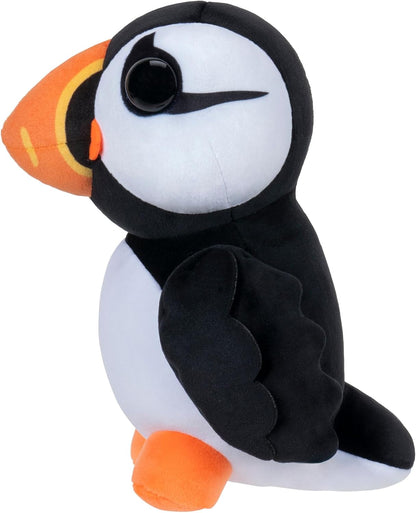 Adopt Me! AME0102-20 cm Peluche – Puffin, peluche officielle avec code de jeu
