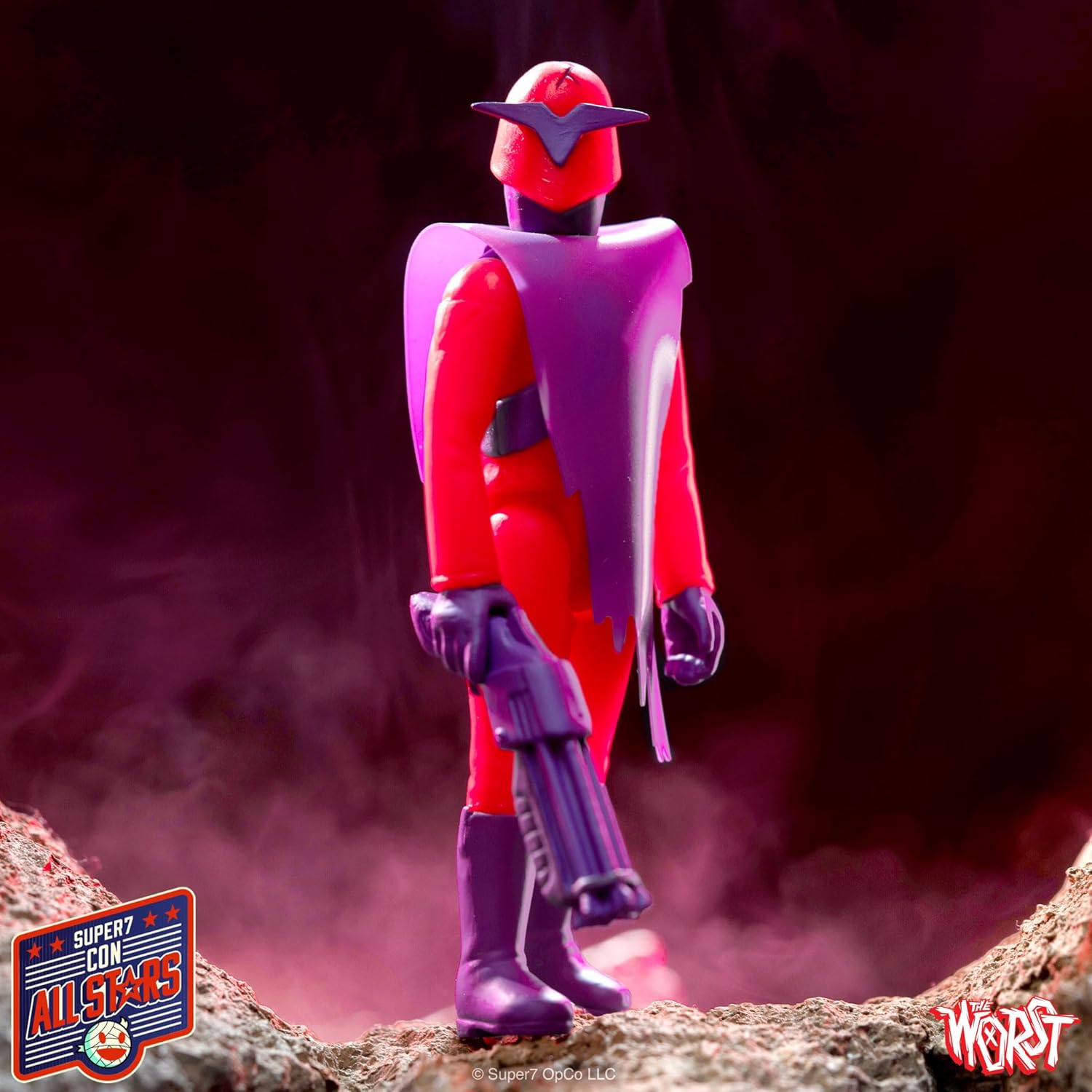 Super7 The Worst Reaction Figures Wave 05 (Mutant Team) - X4 (The Shadow) Action Figure