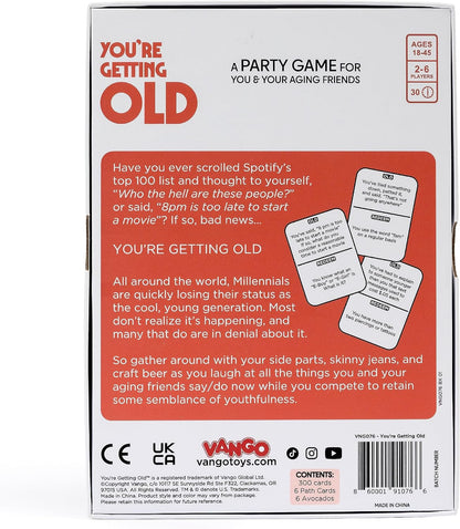 You`Re Getting Old