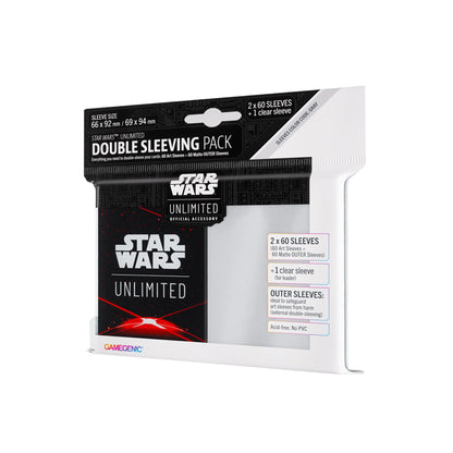 Gamegenic, Star Wars: Unlimited Art Sleeves Double Sleeving Pack –