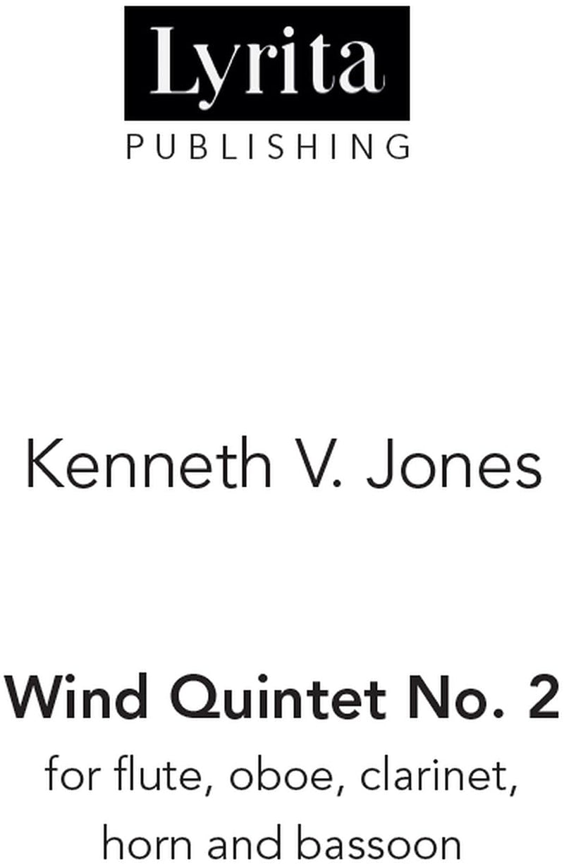 Jones: Wind Quintet No. 2